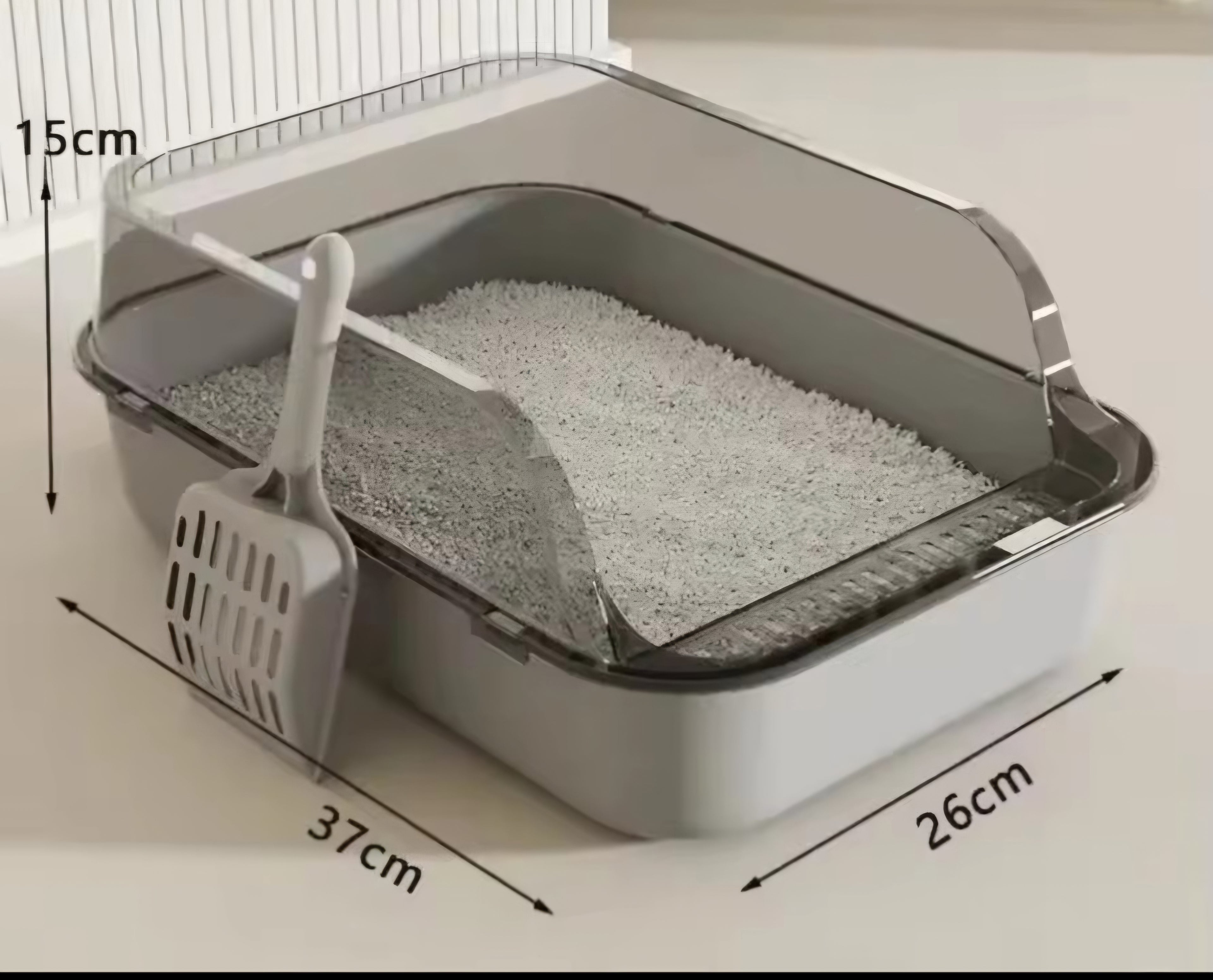 Bac à litière pour chat