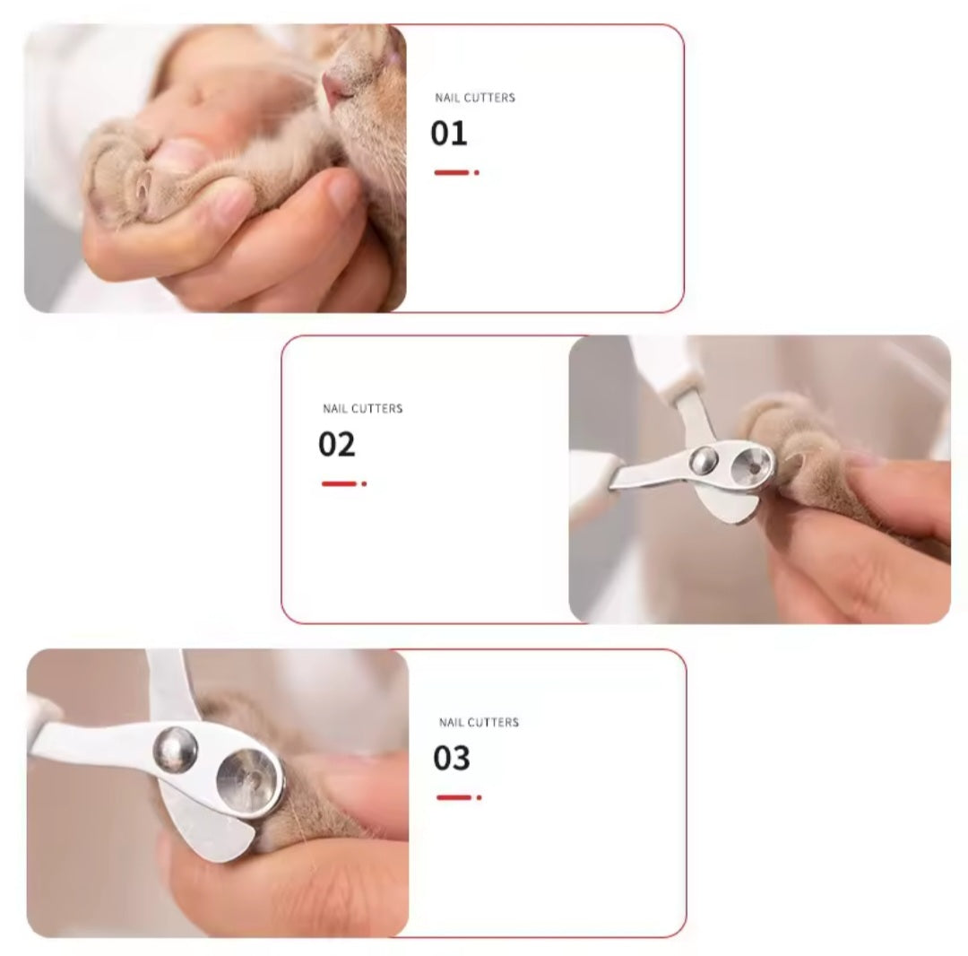 Ciseaux à ongles pour chat – précis, anti-blessure, ergonomique